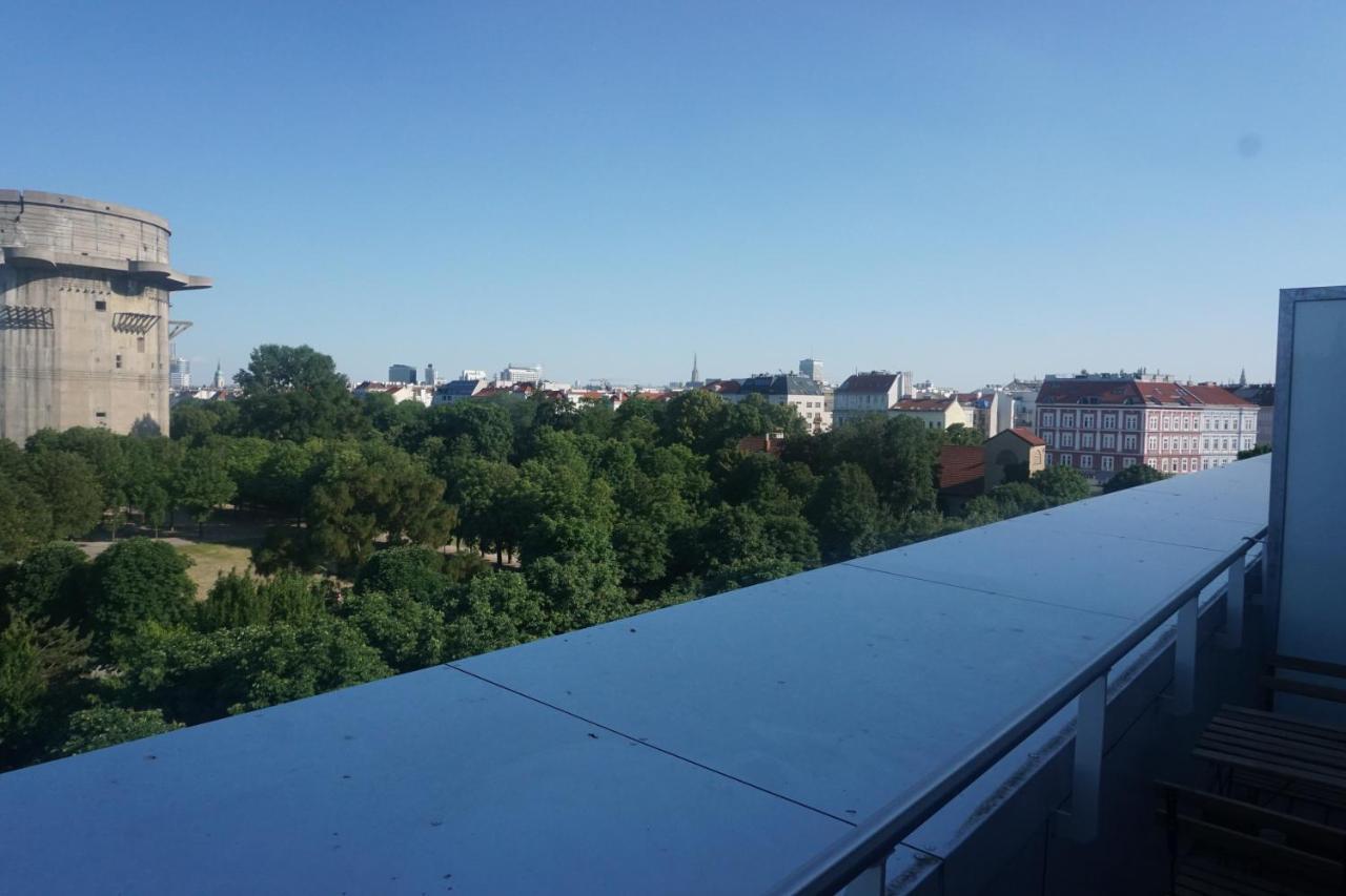 Augartenblick Penthaus 17 - Blick Zum Riesenrad Wiedeń Zewnętrze zdjęcie