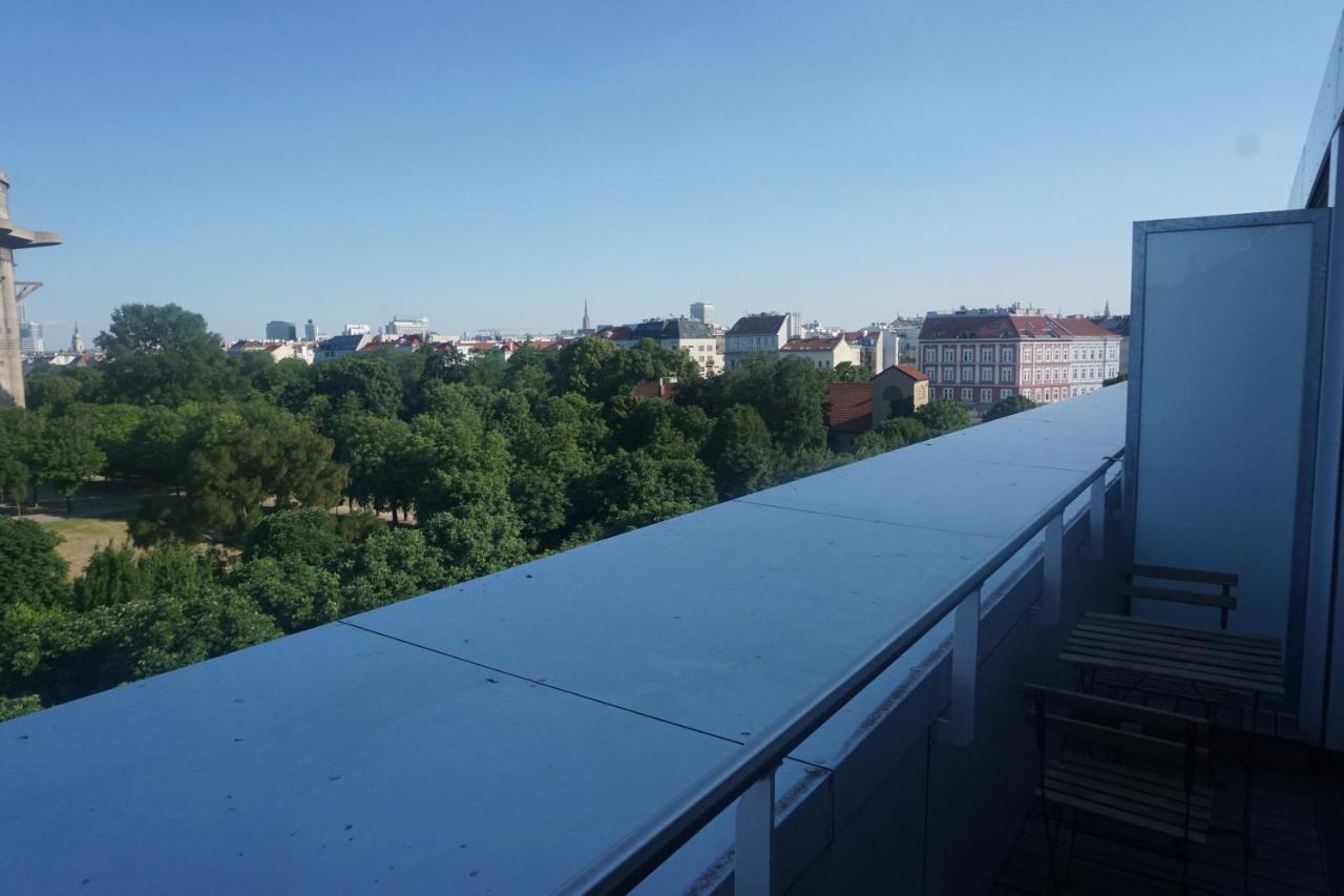 Augartenblick Penthaus 17 - Blick Zum Riesenrad Wiedeń Zewnętrze zdjęcie
